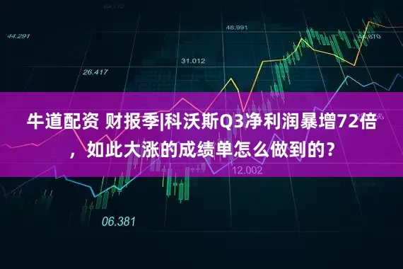 牛道配资 财报季|科沃斯Q3净利润暴增72倍，如此大涨的成绩单怎么做到的？